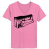 Ladies ComfortSoft ® V Neck Tee Thumbnail