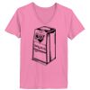 Ladies ComfortSoft ® V Neck Tee Thumbnail