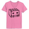 Ladies ComfortSoft ® V Neck Tee Thumbnail