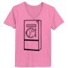 Ladies ComfortSoft ® V Neck Tee Thumbnail