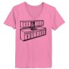 Ladies ComfortSoft ® V Neck Tee Thumbnail