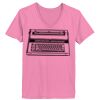 Ladies ComfortSoft ® V Neck Tee Thumbnail