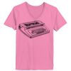 Ladies ComfortSoft ® V Neck Tee Thumbnail