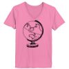 Ladies ComfortSoft ® V Neck Tee Thumbnail