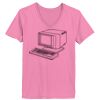 Ladies ComfortSoft ® V Neck Tee Thumbnail