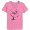 Ladies ComfortSoft ® V Neck Tee Thumbnail