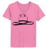 Ladies ComfortSoft ® V Neck Tee Thumbnail