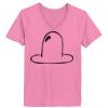 Ladies ComfortSoft ® V Neck Tee Thumbnail