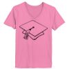 Ladies ComfortSoft ® V Neck Tee Thumbnail