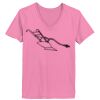 Ladies ComfortSoft ® V Neck Tee Thumbnail