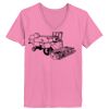 Ladies ComfortSoft ® V Neck Tee Thumbnail