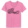 Ladies ComfortSoft ® V Neck Tee Thumbnail