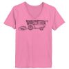 Ladies ComfortSoft ® V Neck Tee Thumbnail