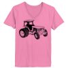 Ladies ComfortSoft ® V Neck Tee Thumbnail