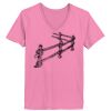 Ladies ComfortSoft ® V Neck Tee Thumbnail