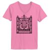 Ladies ComfortSoft ® V Neck Tee Thumbnail