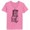 Ladies ComfortSoft ® V Neck Tee Thumbnail