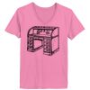 Ladies ComfortSoft ® V Neck Tee Thumbnail