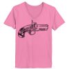 Ladies ComfortSoft ® V Neck Tee Thumbnail