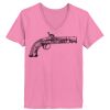 Ladies ComfortSoft ® V Neck Tee Thumbnail