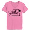 Ladies ComfortSoft ® V Neck Tee Thumbnail