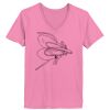 Ladies ComfortSoft ® V Neck Tee Thumbnail