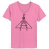 Ladies ComfortSoft ® V Neck Tee Thumbnail