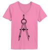 Ladies ComfortSoft ® V Neck Tee Thumbnail