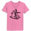 Ladies ComfortSoft ® V Neck Tee Thumbnail