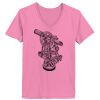 Ladies ComfortSoft ® V Neck Tee Thumbnail