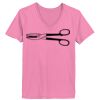 Ladies ComfortSoft ® V Neck Tee Thumbnail