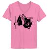 Ladies ComfortSoft ® V Neck Tee Thumbnail