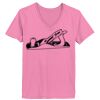 Ladies ComfortSoft ® V Neck Tee Thumbnail