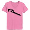 Ladies ComfortSoft ® V Neck Tee Thumbnail