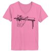 Ladies ComfortSoft ® V Neck Tee Thumbnail