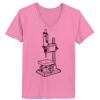 Ladies ComfortSoft ® V Neck Tee Thumbnail