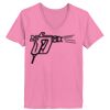 Ladies ComfortSoft ® V Neck Tee Thumbnail