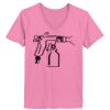 Ladies ComfortSoft ® V Neck Tee Thumbnail