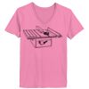 Ladies ComfortSoft ® V Neck Tee Thumbnail