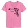 Ladies ComfortSoft ® V Neck Tee Thumbnail