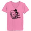 Ladies ComfortSoft ® V Neck Tee Thumbnail