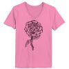 Ladies ComfortSoft ® V Neck Tee Thumbnail