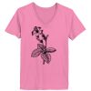 Ladies ComfortSoft ® V Neck Tee Thumbnail