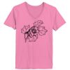 Ladies ComfortSoft ® V Neck Tee Thumbnail