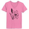 Ladies ComfortSoft ® V Neck Tee Thumbnail