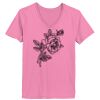 Ladies ComfortSoft ® V Neck Tee Thumbnail