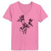 Ladies ComfortSoft ® V Neck Tee Thumbnail