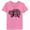 Ladies ComfortSoft ® V Neck Tee Thumbnail