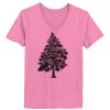 Ladies ComfortSoft ® V Neck Tee Thumbnail