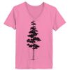 Ladies ComfortSoft ® V Neck Tee Thumbnail